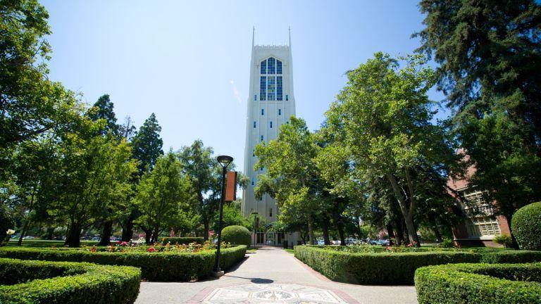 Burns Tower at University of the Pacific