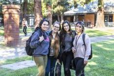 students on Sacramento campus